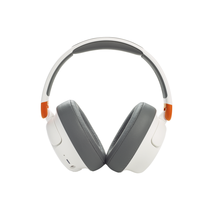 JBL JR 460NC - White - Wireless over-ear Noise Cancelling kids headphones - Back image number null